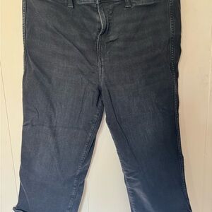 American Eagle Outfitters Charcoal Cropped Jeans